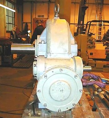 Coal Conveyor Double Worm Gearbox - Shackleton Engineering