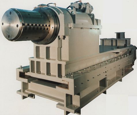 Uncoiler Gearbox on Slidebase